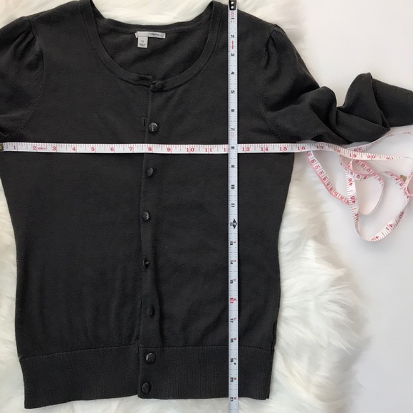 Women’s Crew Neck Three Quarter Sleeve Cardigan XS - Picture 7 of 7